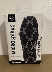 Kahtoola Microspikes Footwear Traction Snow Ice Trail Hiking Crampons Size XXL