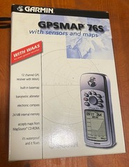 Garmin GPSMAP 76S Waterproof Handheld Navigator Free Shipping