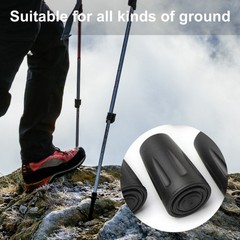Hikings End Crutch Tip Head Protectors Walking Replaceable Tip Set