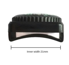 Slide on 20MM Watch Wrist Band Strap Compass Outdoor Waterproof Survival Gadget