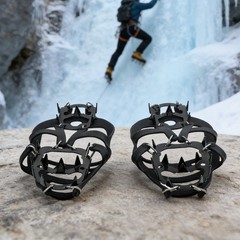 Climbing Spikes Increased Stability Challenging Terrain For Outdoor Activities