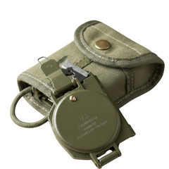 Cammenga Model 3h Tritium Lensatic Compass Olive Drab US Military Issue Pouch