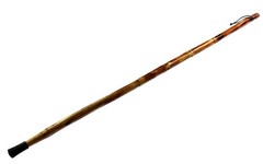 55″ Wood Detachable Walking/ Hiking Stick with 3 Detachable Sections, Metal Tip