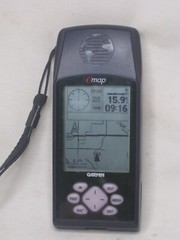 Garmin eMap AM 12 Parallel Channel GPS Portable Handheld Tested electronic map