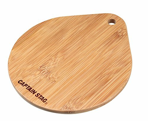 CAPTAIN STAG Glamping Kitchenware bamboo plate UG-3018 NEW from Japan