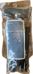 Roscoe Adjustable Folding Walking Cane Aluminum Collapsible Black