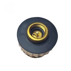 Aluminum High Altitude Adapter for Portable Gas Stoves 3 x 3 x 2.8 cm Yellow