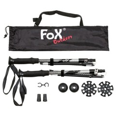FOX OUTDOOR Haidel Folding Aluminum Hiking Poles