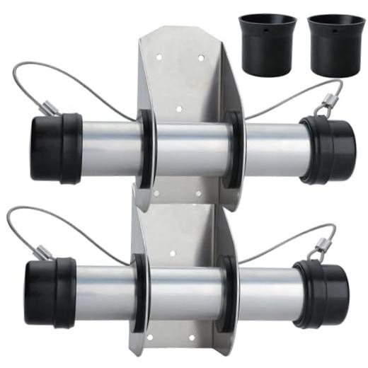 Waterproof Trailer Document Holder Aluminum Tube Trailer Registration Holder