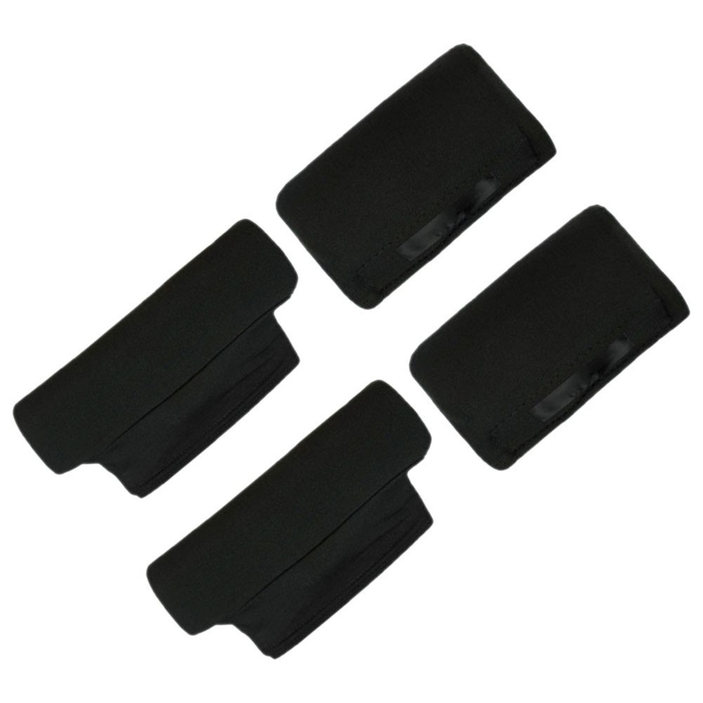 1 Set Durable Crutch Pads for Armpits Reusable Walking Stick Cushions Black