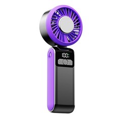 Rechargeable Handheld Fan 2400mAh Battery USB Charging 100 Speed Options
