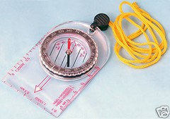 Compass w/ Lanyard Clear Acrylic Baseplate 4 Boy Scout
