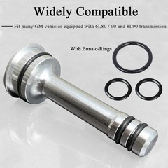 1Pack 6L80 Thermostat Bypass Kit, Transmission Cooler Barbell for 6L80 / 90 and