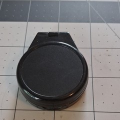 Black Folding Flip-Top Magnetic Pocket Hiking Compass Plastic Direction