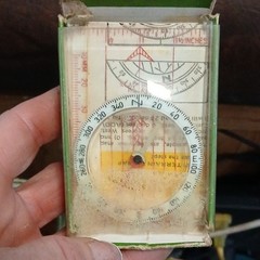 Silva Liquid Filled Compass for Hiking Orienteering Mapping, Clear Plastic