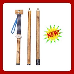 Forest Pilot 48in Detachable Hardwood Walking Stick Hiking Pole W Compass New