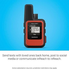 Garmin inReach Mini 2 Compact GPS Satellite Communicator 0260200, Flame Red -NEW