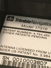 Trimble Navigation 17319 Scout Master GPS Unit w/Orange Case, WORKING FREE SHIP
