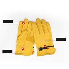 Leather Gloves for Campfire Cooking Flame Resistance and Ergonomic Grip