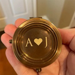 Handmade Engraved Compass Nautical working Compass With Custom Engraving Gift