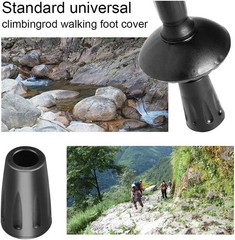 Rubber Bumpers for Hiking Poles 6 Pack, Professional Nordic Walking Poles Rubber Bumpers…