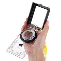 Multi functional Compass With Mapping Ruler and Mirror Emergency Kit For Outdoor