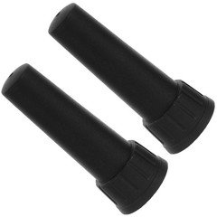 2 Pcs Round Rubber End Caps Umbrella Outdoor Top Finial Replacement Material