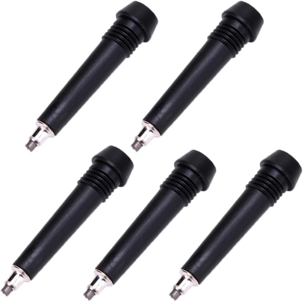 5 Pack Trekking Poles Carbide Tips Replacement Universal Tungsten Steel Rod E…