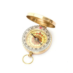 Glow in the Dark Compass with Flip Cover for Hiking Camping Navigation