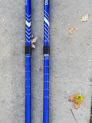 Set of Hikerbro Duralumin trekking Poles 135CM .. 10