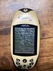 Magellan eXplorist 210 Handheld GPS Unit -Waterproof -Hiking -Geocache -Portable