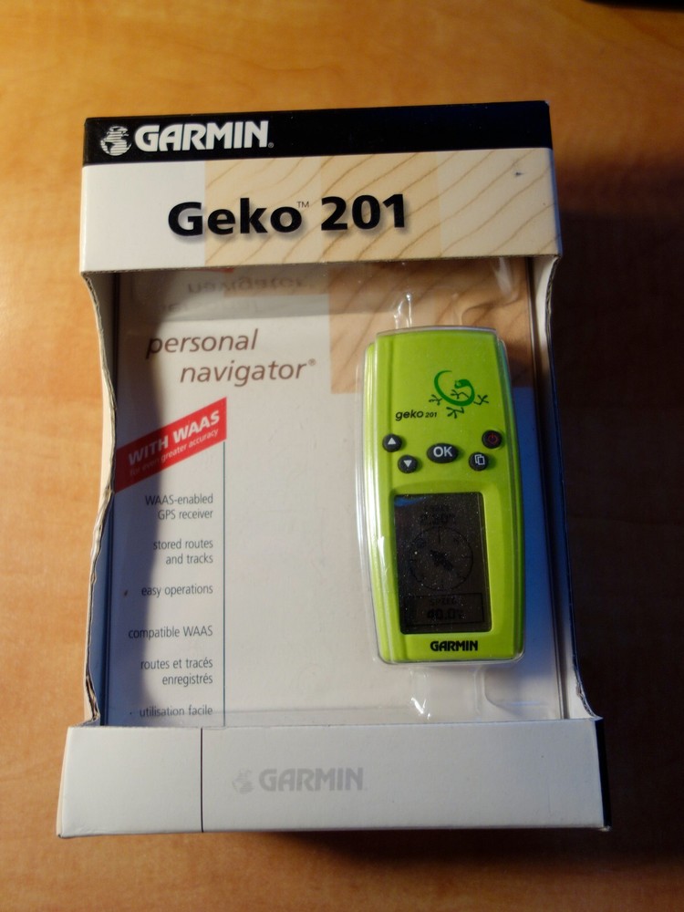 GARMIN Geko 201, Personal Navigator, NEW Open Box