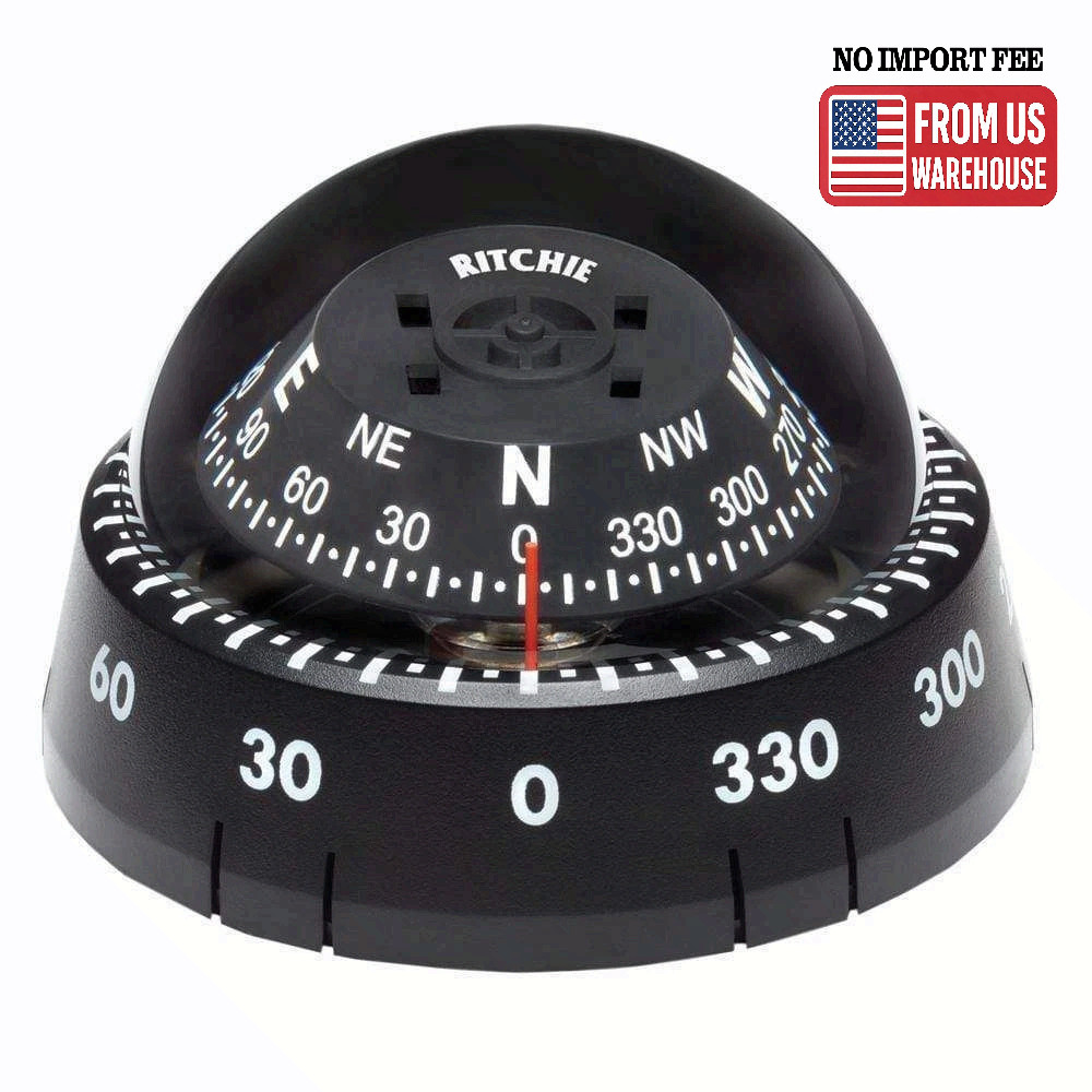 Ʀitchie Kayaker Surface-Mount Compass Black #XP-99 – US FREESHIP