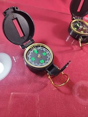 Lot Of 2 Compass ENGINEER LENSATIC COMPASS