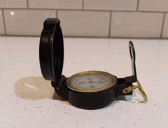 Vintage Engineer Lensatic Military Style Compass – Taiwan – Clean