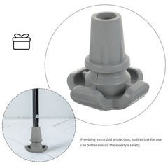 Replacement Crutch Pads Walking Stick Tips Rubber Accessories for Crutches