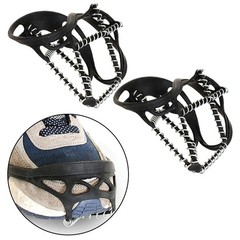 Heavyduty Outdoor Spring Shoe Covers with Slip Resistant Grip for Hiking