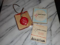 Vintage HOME-FINDER Precision Sportsman Compass/Instructions/Box