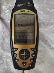 Magellan SporTrak Map Handheld GPS Receiver Tested Working Powers On