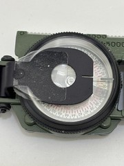 Cammenga Phosphorous US Military Compass Green Shockproof Lensatic Waterproof