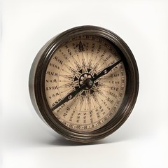 India Brass Polaris Pocket Compass 2.25” D