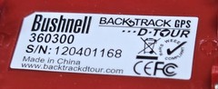NEW Bushnell Backtrack GPS D-Tour Handheld GPS Unit 360300 Compass Altimeter