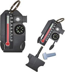 Outsider – 4-In-1 Survival Multi-Tool | Compass, Thermometer, Whistle, and Fire
