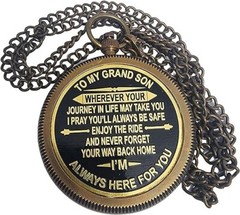 Compass with Authentic Leather Case Brass Compass Directional Compass