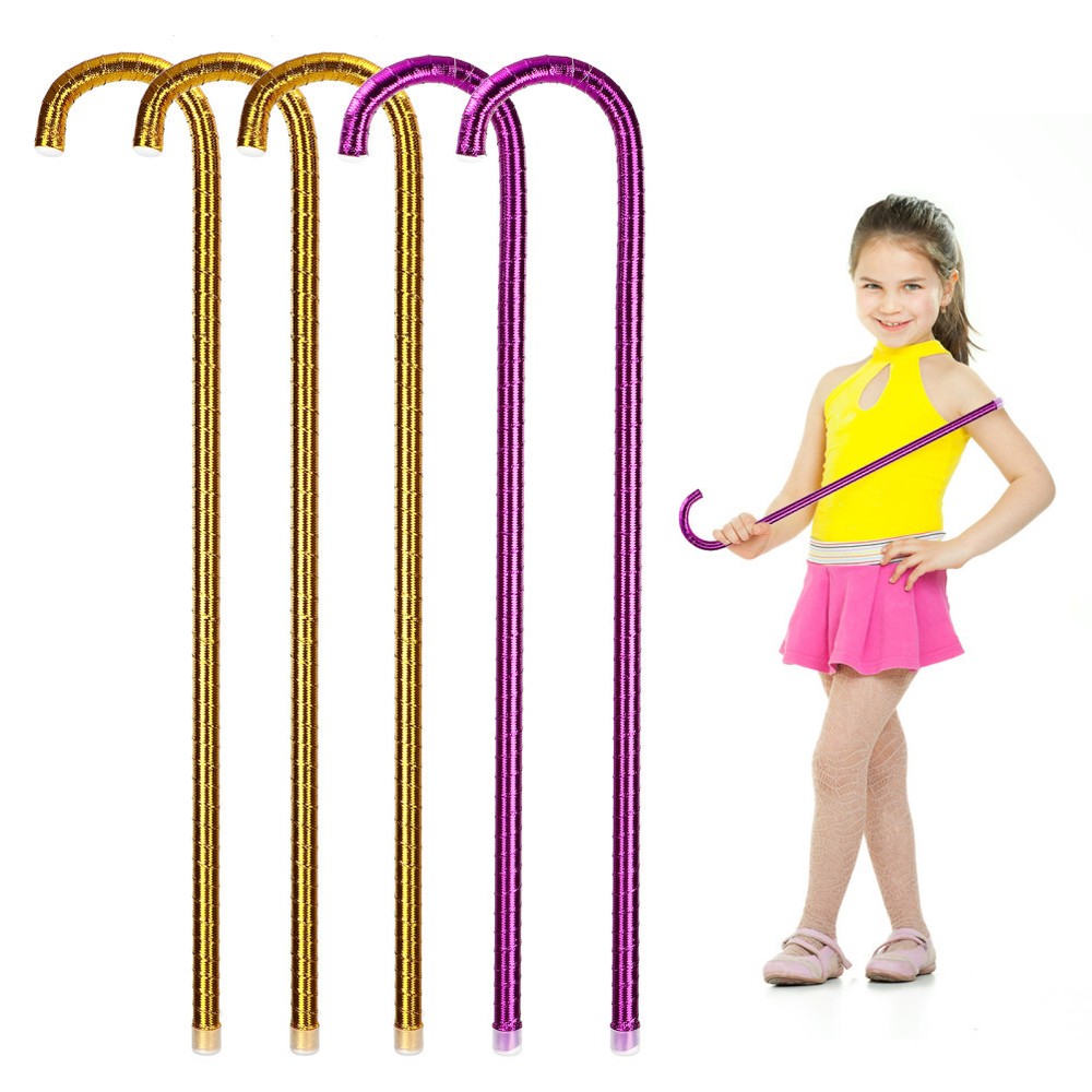 5 Pcs Costume Walking Sticks Canes Dance Performance Crutch Children