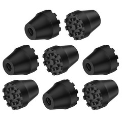Replacement Rubber Tips for Trekking Poles & Walking Sticks – Anti-Slip, Shock-A