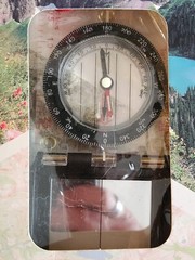 Vtg Rare Suunto MC-1D Professional Mirror Compass Accuracy New Ships Quickly