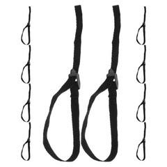 10 Pcs Backpack Strap Keeper Cane Bungee Lanyard Climbing Stick Straps