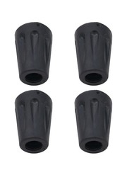 4Pcs Walking-Stick Rubber Ferrules for cane Crutch Tip Ends Trekking Pole Tip