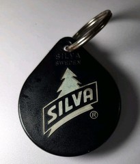 Vintage Silva Lightweight Pocket Compass Portable Keychain Model 9 Type 9 Sweden